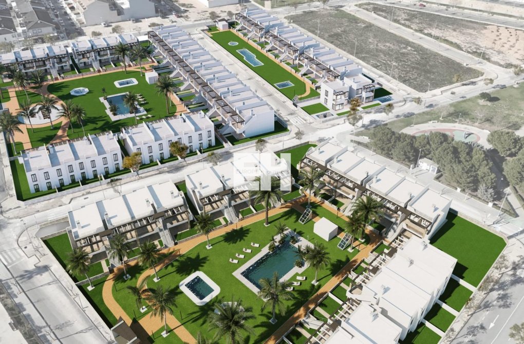 Construction Neuve - Bungalow au rez-de-chaussée - Pilar de la Horadada - pueblo