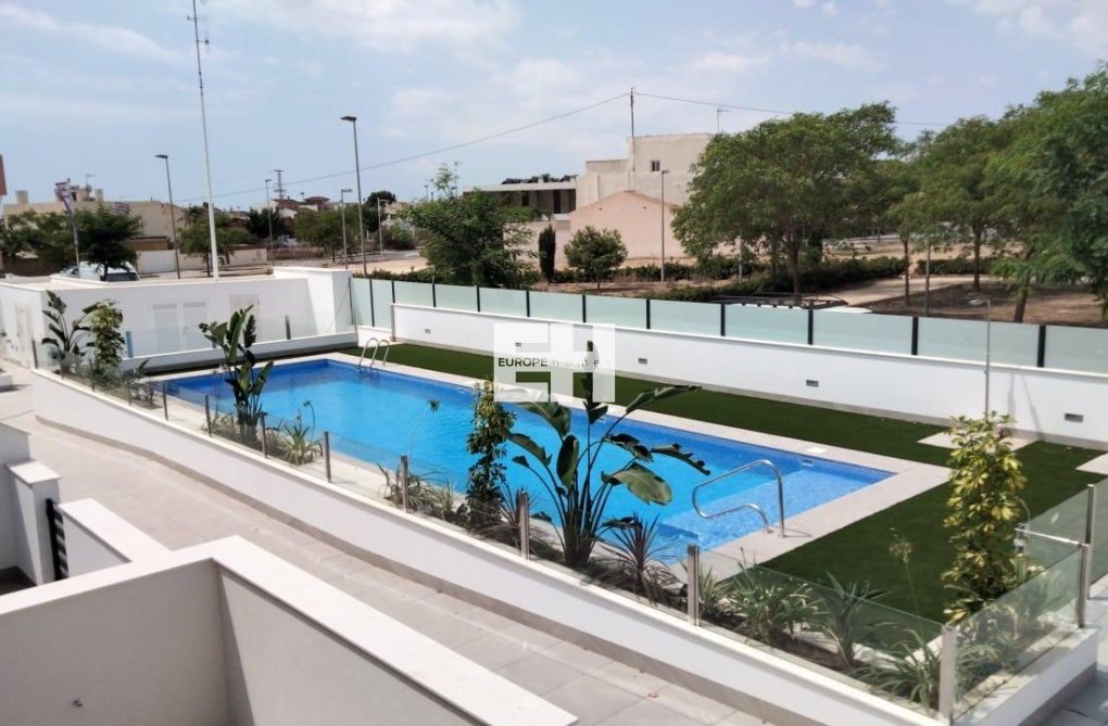 Construction Neuve - Bungalow au rez-de-chaussée - Pilar de la Horadada - pueblo