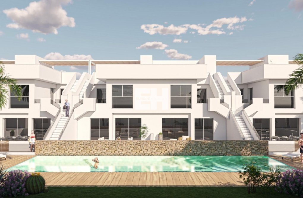 Construction Neuve - Bungalow au rez-de-chaussée - Pilar de la Horadada - pueblo