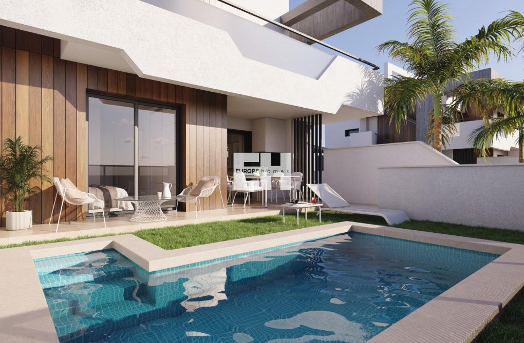 Construction Neuve - Bungalow au rez-de-chaussée - Puerto de Mazarron - Playa Negra