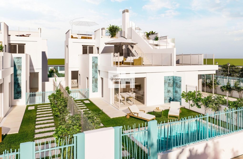 Construction Neuve - Semidetached - Los Alcázares - Torre del Rame