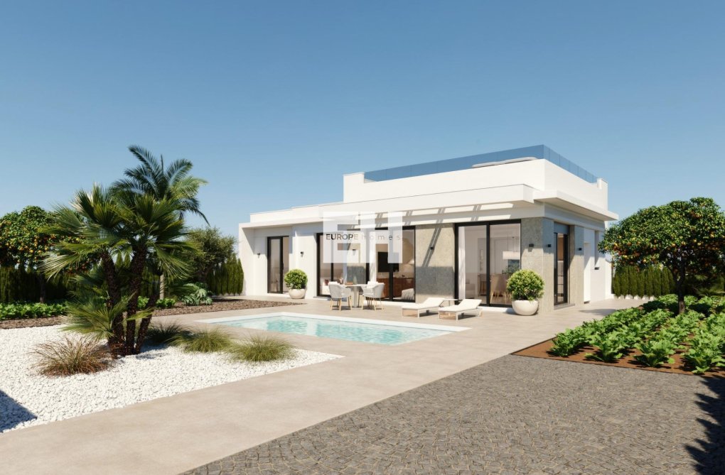 Construction Neuve - villa - Fuente Álamo - Hacienda Del Álamo Golf