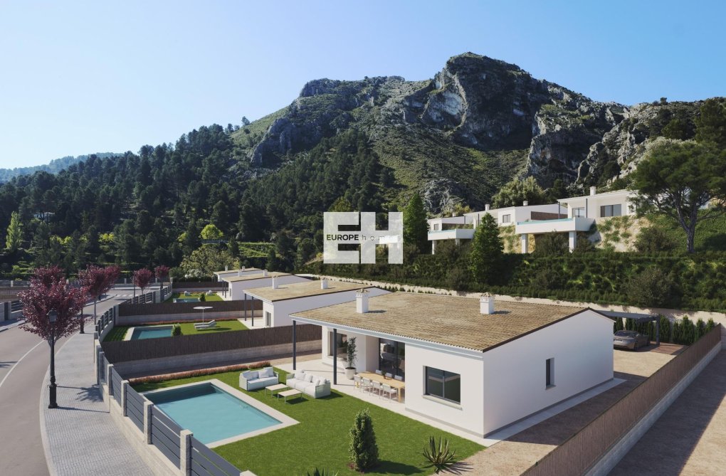 Construction Neuve - villa - Penaguila - El Olivar