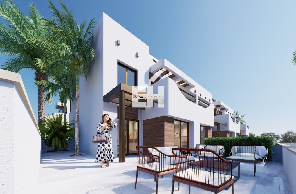 Neubau - Bungalow im Erdgeschoss - Pilar de la Horadada - Playa de las Higuericas