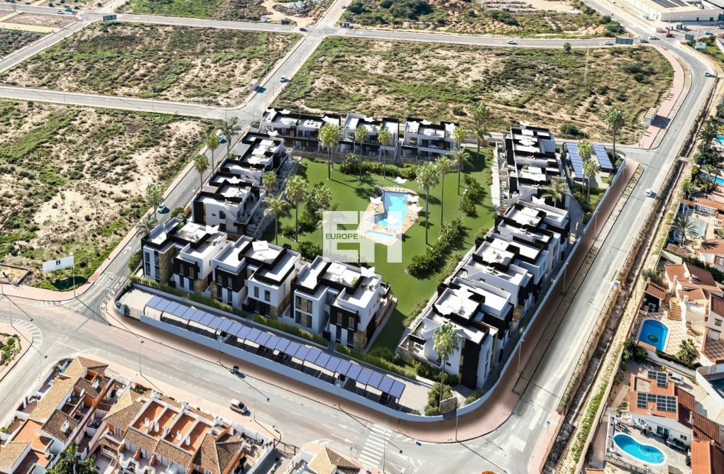 Neubau - Bungalow im obersten Stockwerk - Ciudad Quesada - Lo Marabú