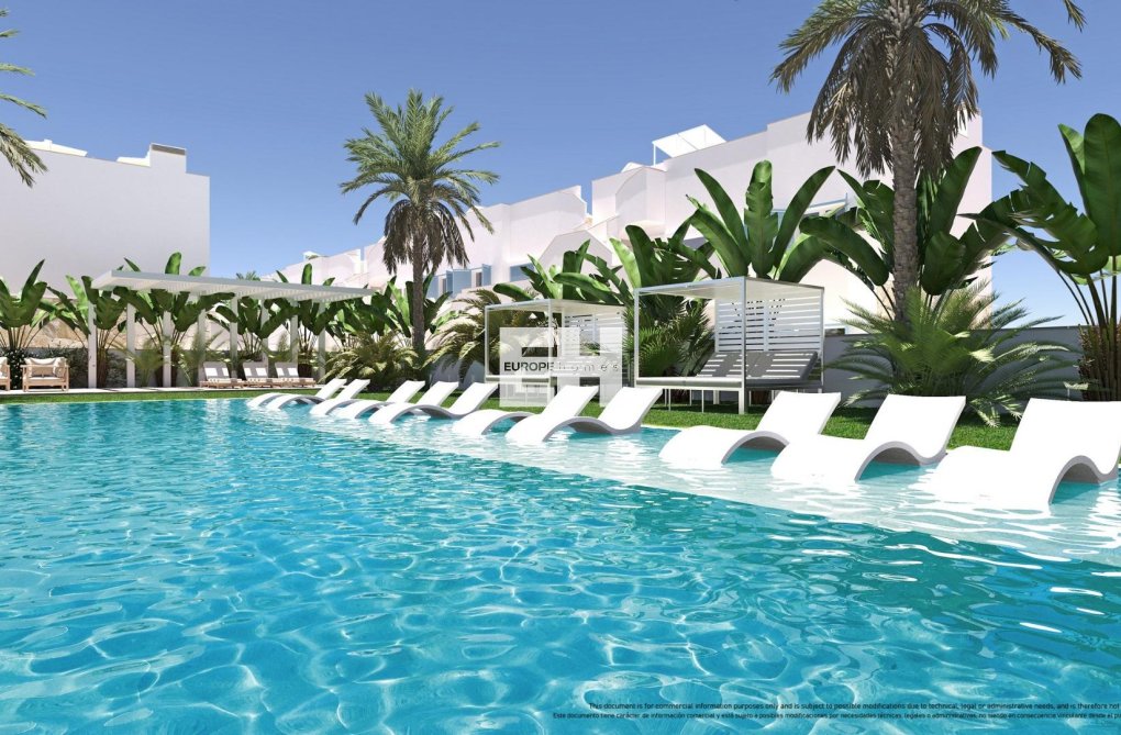 Neubau - Bungalow im obersten Stockwerk - Pilar de la Horadada - Torre de la Horadada