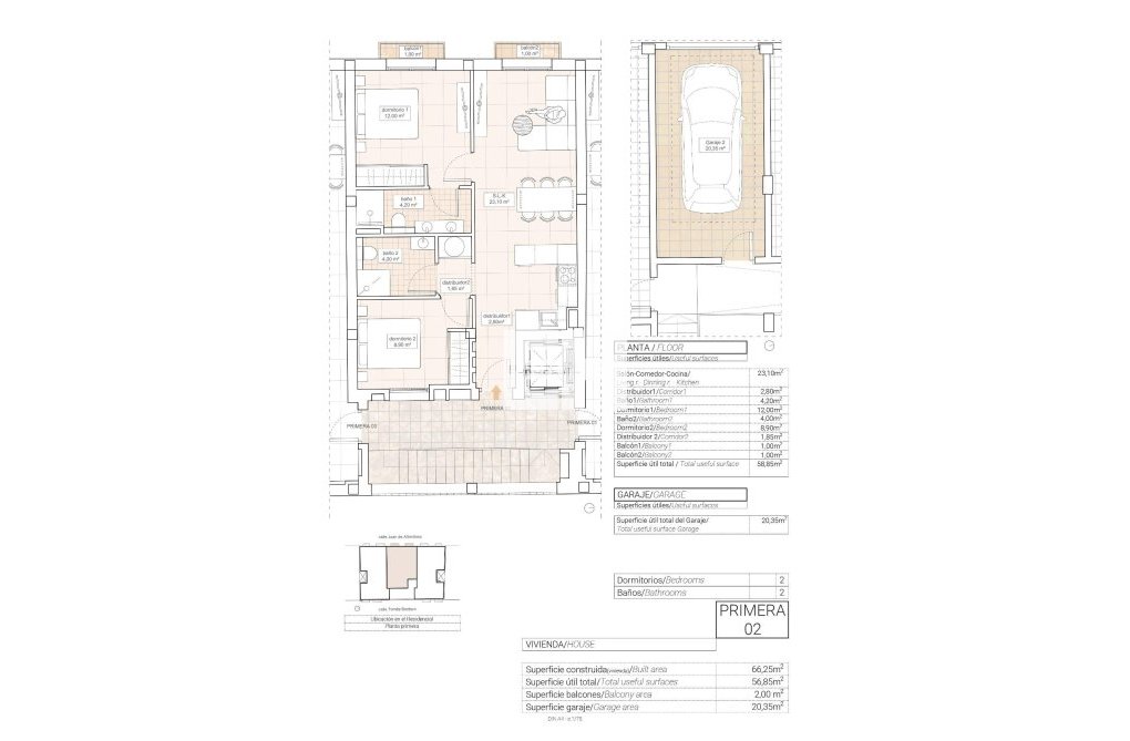 Neubau - Wohnung - Hondón de las Nieves - Pueblo