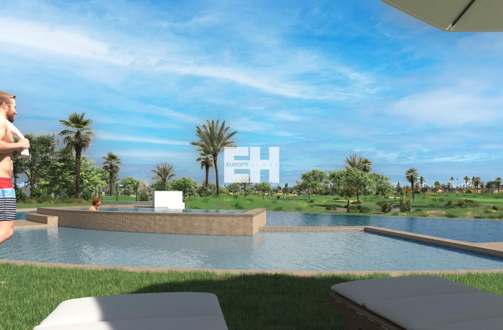 New Build - Apartment - Los Alcázares - La Serena Golf