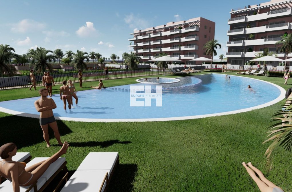 New Build - Ground floor apartment - Guardamar del Segura - El Raso