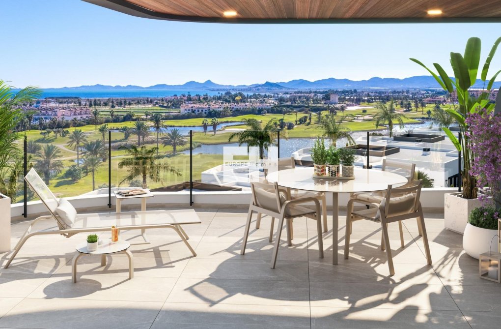 New Build - Ground floor apartment - Los Alcázares - Serena Golf