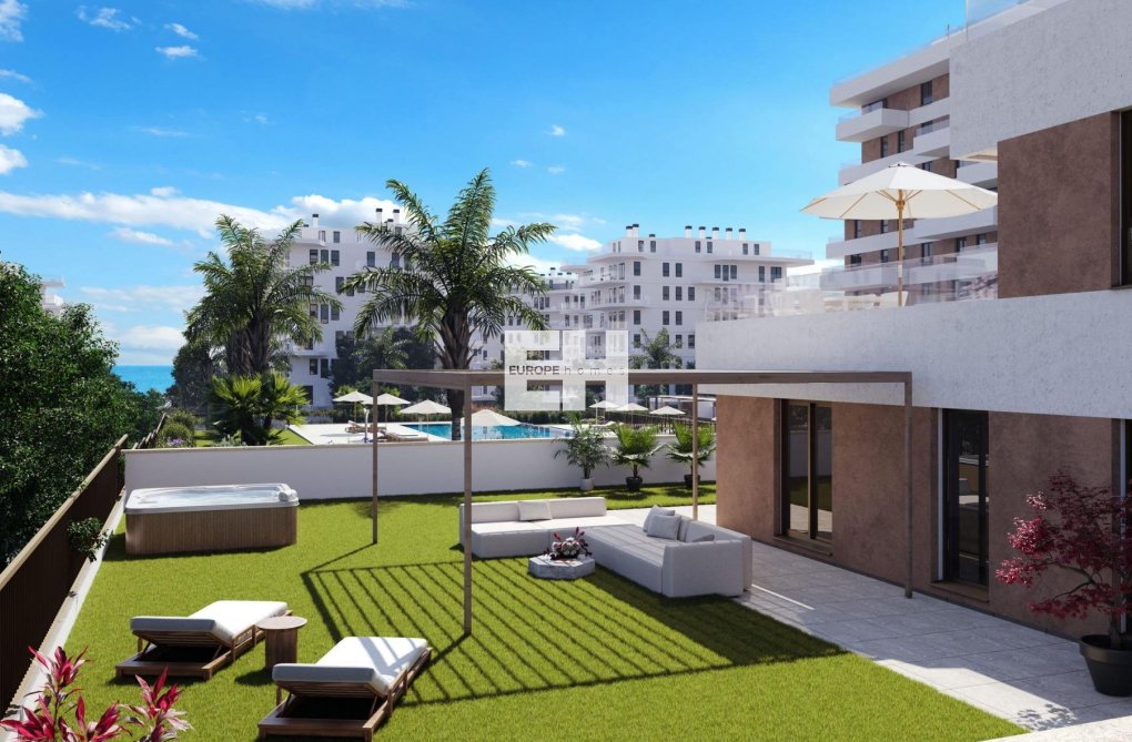New Build - Ground floor apartment - Villajoyosa - Playa del Torres