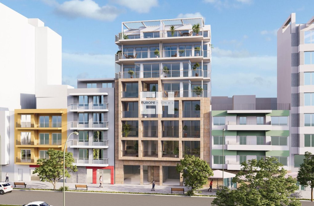 New Build - Penthouse - Villajoyosa - Pueblo
