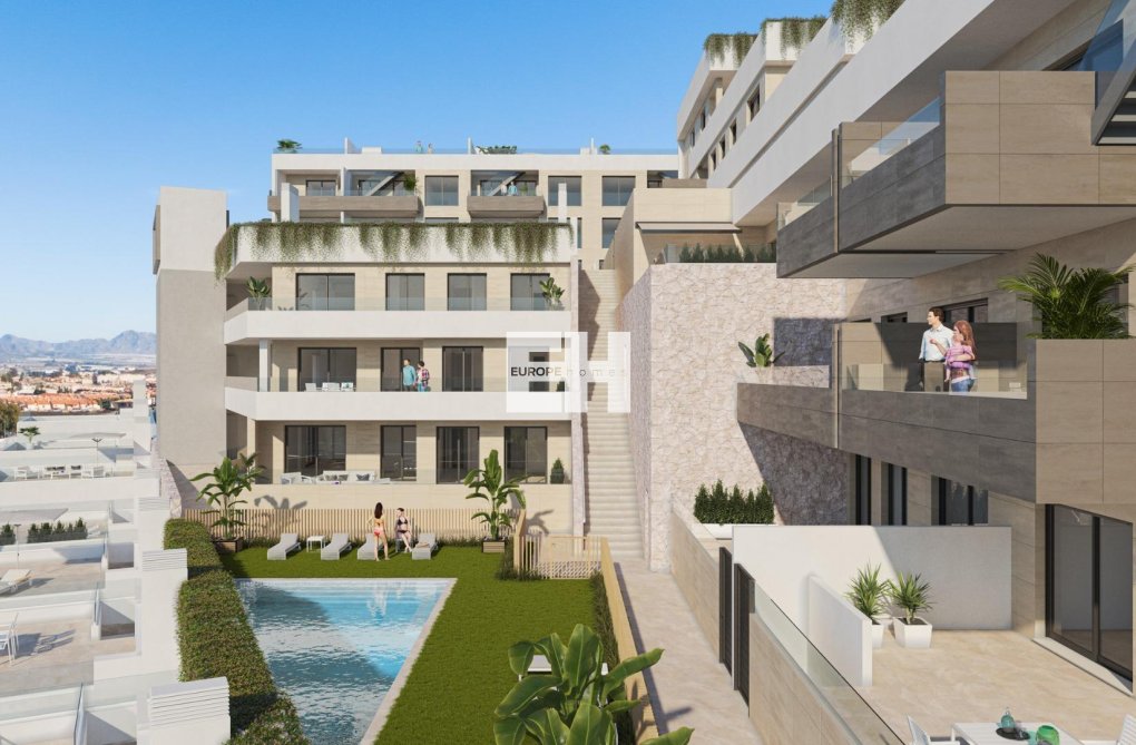 Nieuwbouw - Appartement - Aguilas - Playa del Hornillo