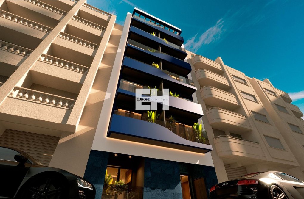 Nieuwbouw - Appartement - Torrevieja - Playa del Acequión