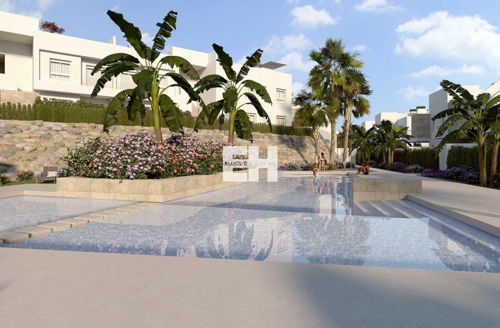 Nieuwbouw - Bungalow op de bovenste verdieping - Algorfa - La Finca Golf