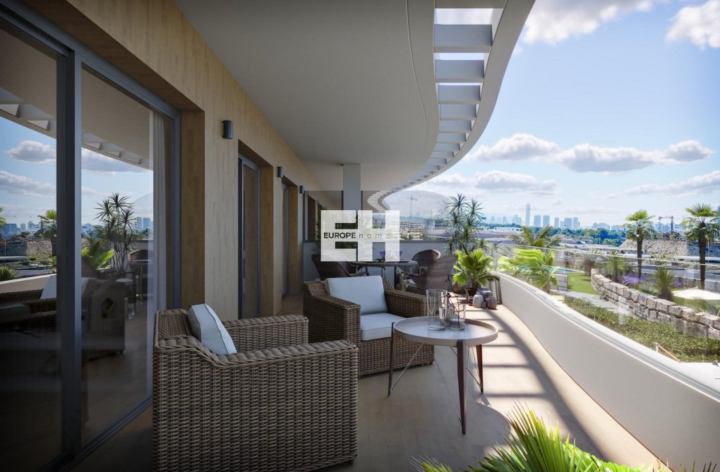 Nieuwbouw - Ground floor apartment - Finestrat - Campana Garden