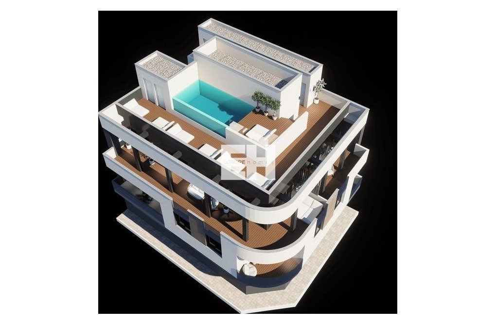 Nieuwbouw - Ground floor apartment - Torrevieja - Centro