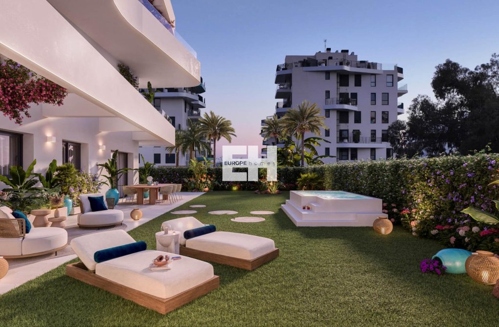 Nieuwbouw - Ground floor apartment - Villajoyosa - Playa del Torres