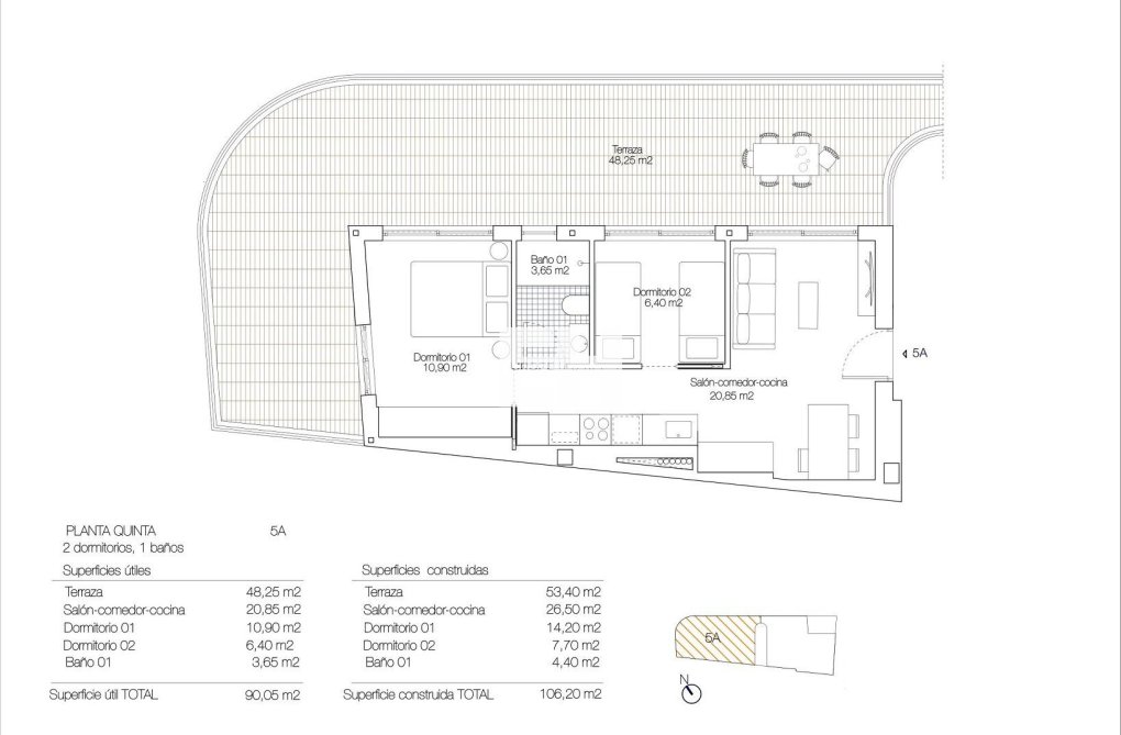 Nieuwbouw - Penthouse - Torrevieja - Playa de los Locos