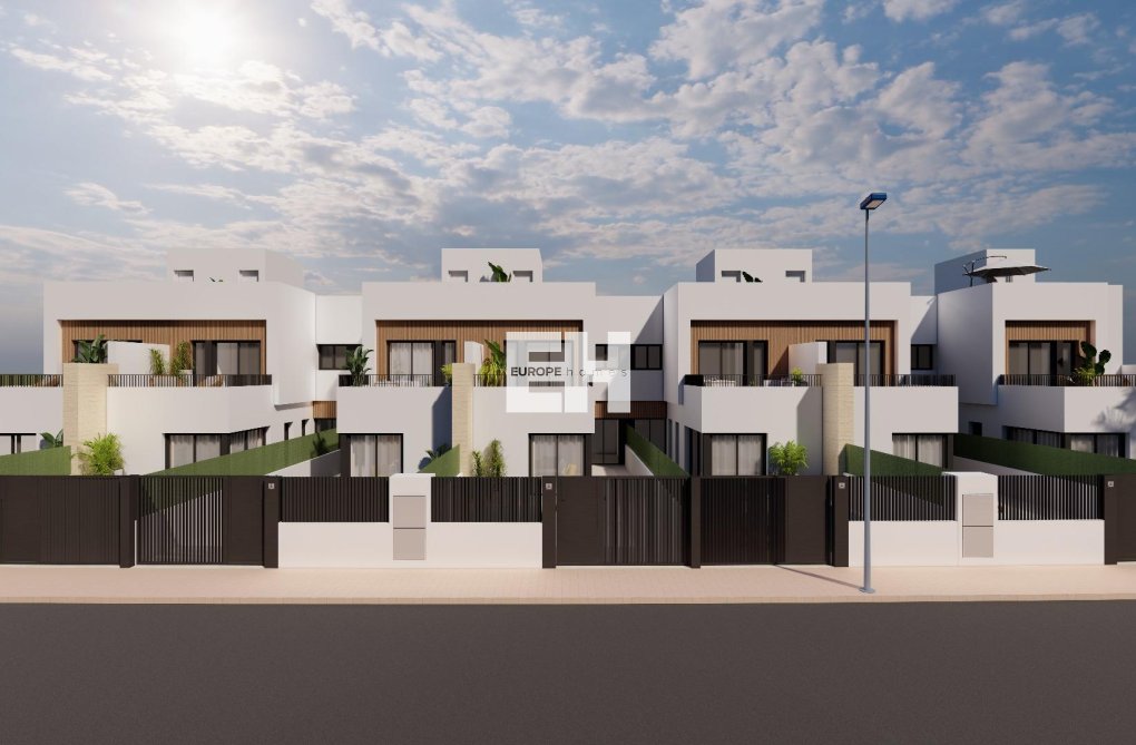 Nieuwbouw - Semidetached - Santiago de la Ribera - Santiago De La Ribera