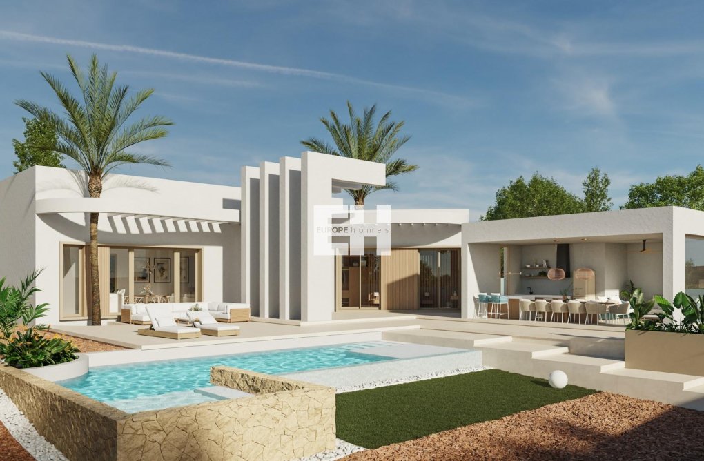 Nieuwbouw - villa - Algorfa - Lomas De La Juliana