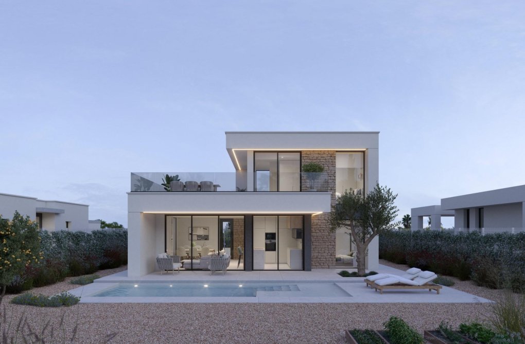 Nieuwbouw - villa - Fuente Álamo - Hacienda del Alamo