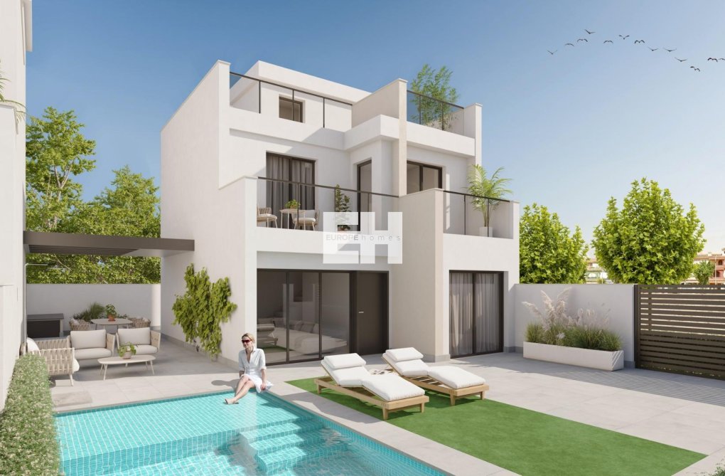 Nieuwbouw - villa - Los Alcázares - Playa la Atascadera