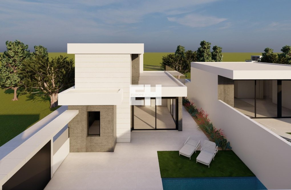 Nieuwbouw - villa - Pilar de la Horadada - pueblo