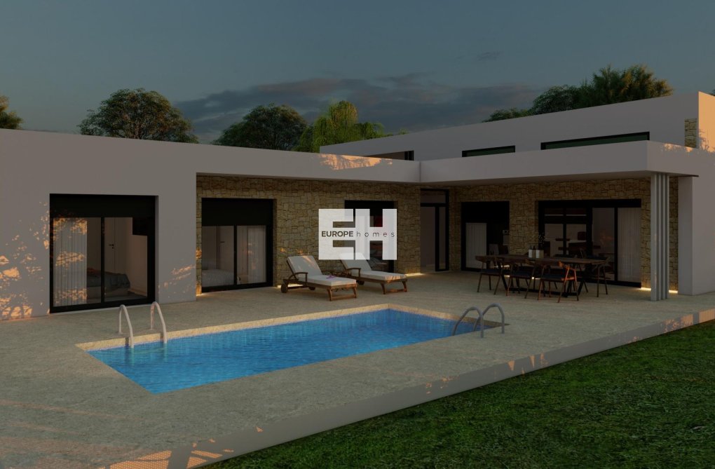 Nieuwbouw - villa - Pinoso - Campo
