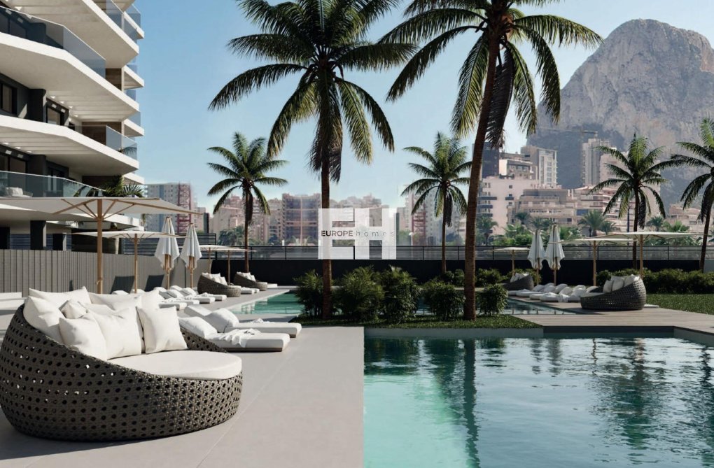 Obra Nueva - Apartamento  - Calpe - Playa Cantal Roig