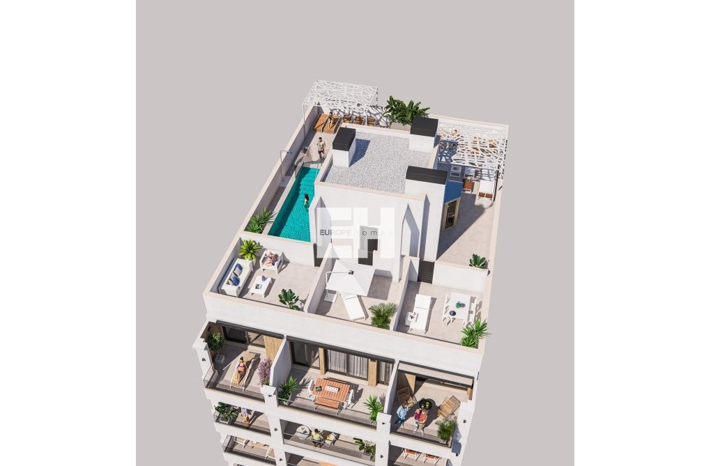 Obra Nueva - Apartamento  - Torrevieja - Playa de El Cura