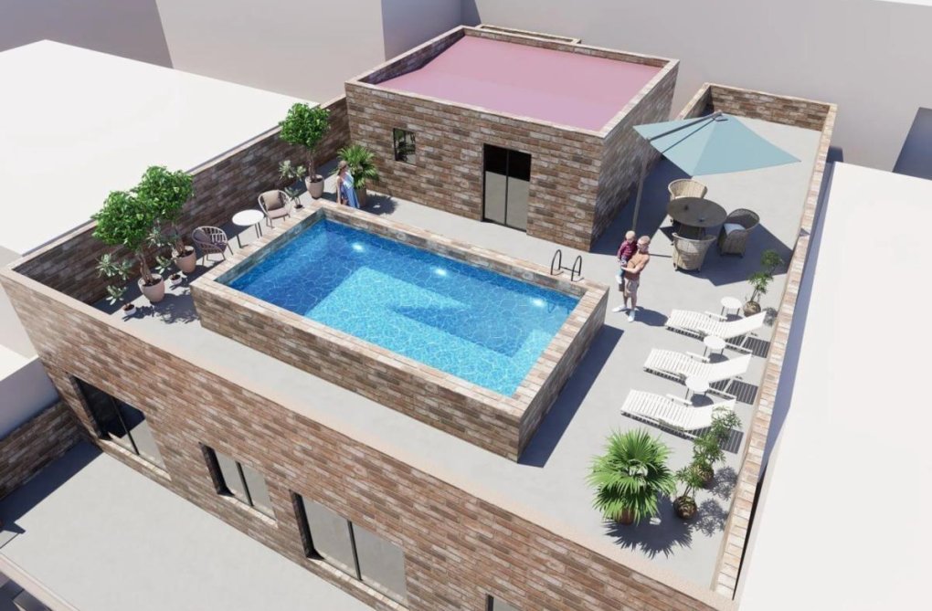 Obra Nueva - Apartamento  - Torrevieja - Playa El Acequión