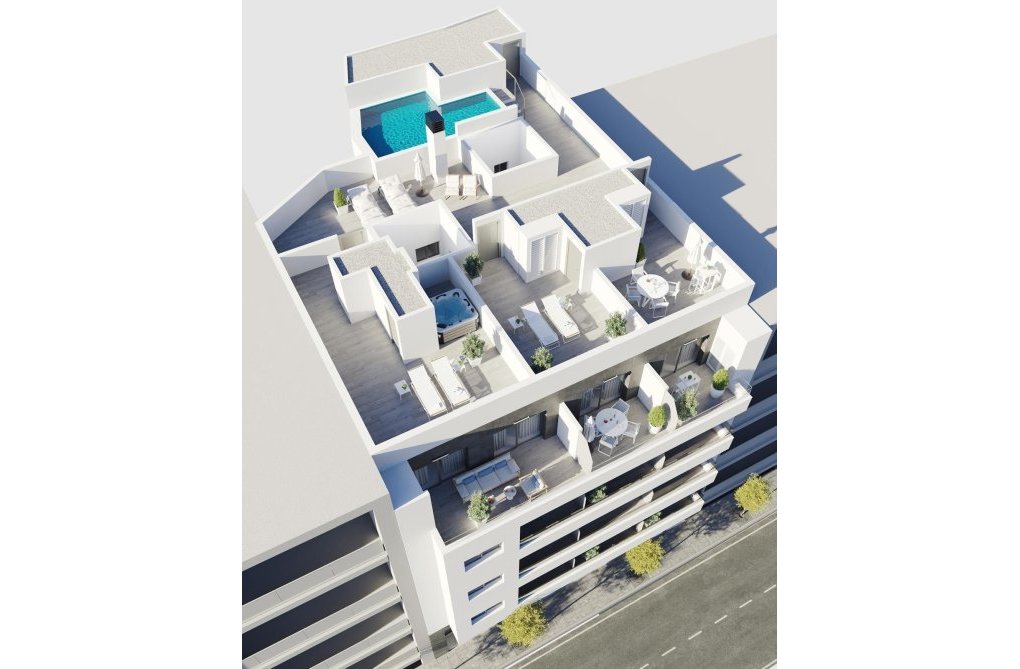 Obra Nueva - Atico - Torrevieja - Centro