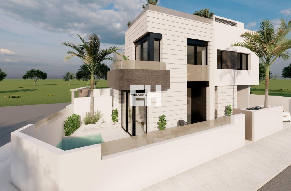 Obra Nueva - Bungalow en planta alta - Pilar de la Horadada - pueblo