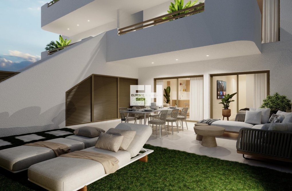 Obra Nueva - Bungalow en planta baja - San Pedro del Pinatar - Los Cuarteros