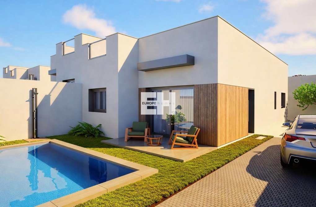 Obra Nueva - Semidetached - Mazarron - Country Club