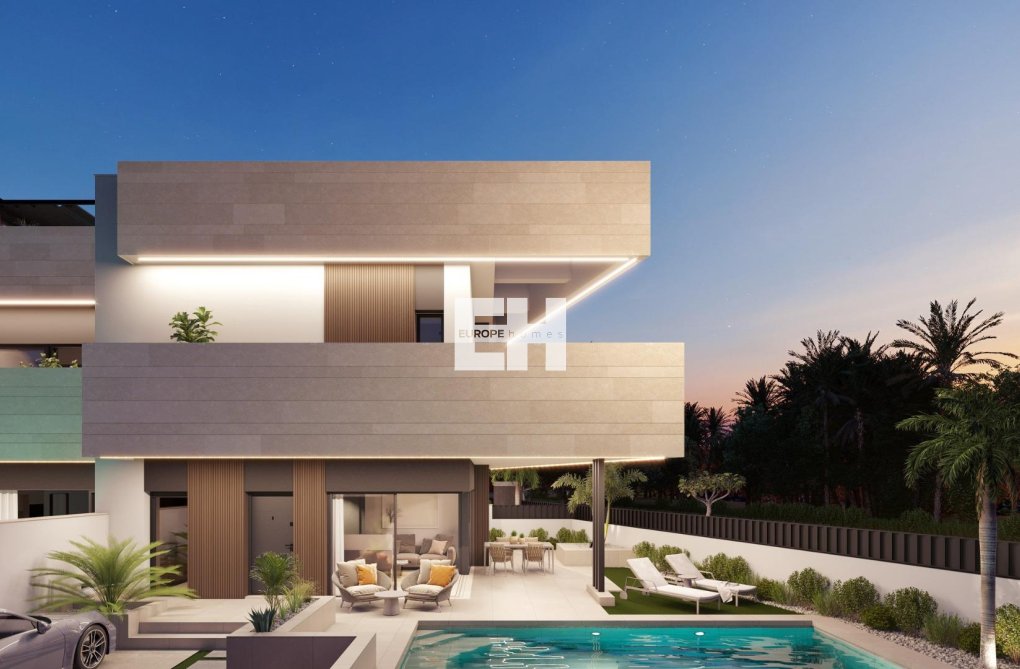 Obra Nueva - Semidetached - Pilar de la Horadada - parques de Andromeda