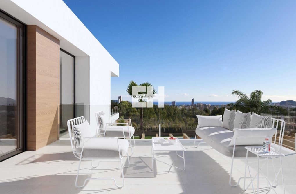 Obra Nueva - villa - Finestrat - Sierra Cortina