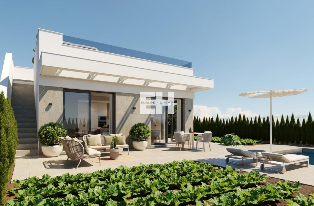 Obra Nueva - villa - Fuente Álamo - Hacienda Del Álamo Golf