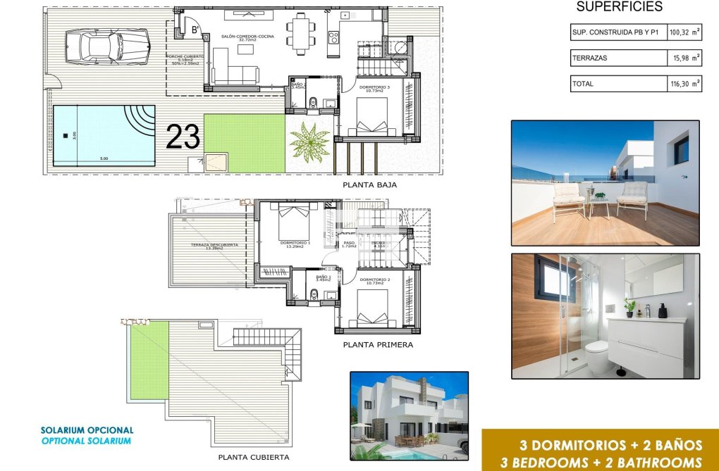 Obra Nueva - villa - Orihuela - Vistabella Golf