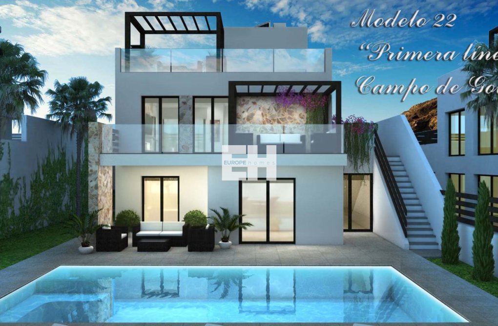 Obra Nueva - villa - Rojales - Golf La Marquesa (Ciudad Quesada)