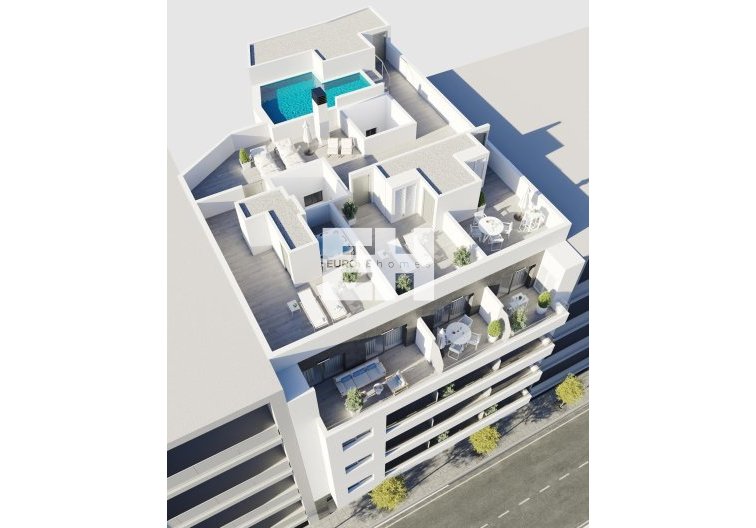 Penthouse - Nieuwbouw - Torrevieja - Centro