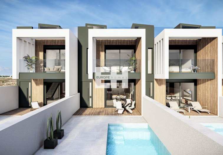 town house - New Build - Pilar de la Horadada - Lo Monte