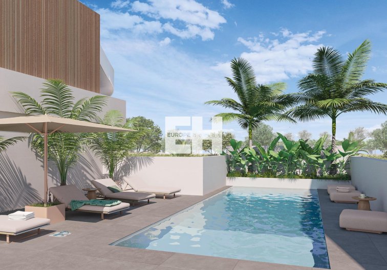 town house - Nieuwbouw - Pilar de la Horadada - pueblo