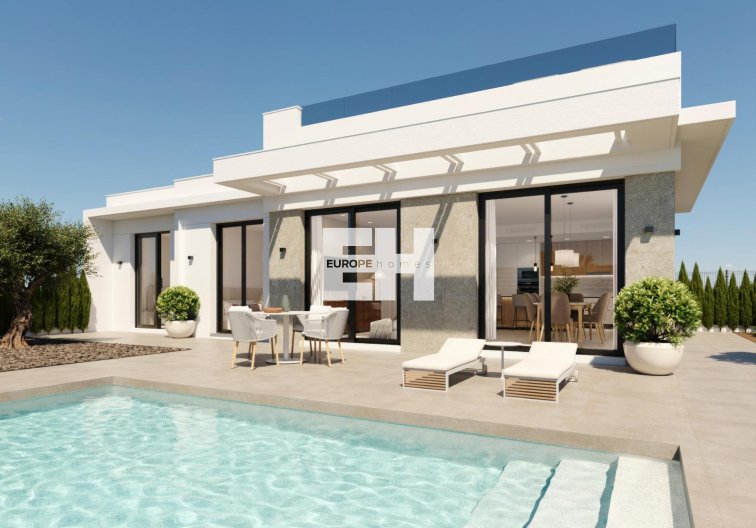 villa - Nieuwbouw - Fuente Álamo - Hacienda Del Álamo Golf