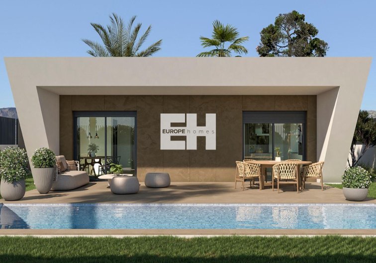 villa - Nieuwbouw - Hondón de las Nieves - Urbaniz La Montañosa