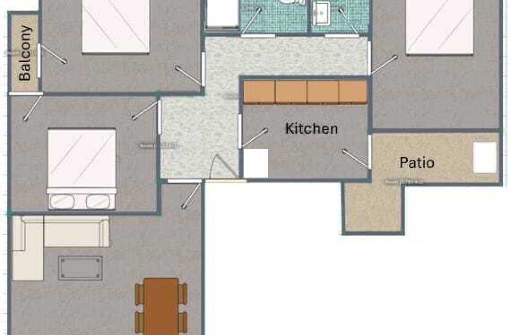 Wiederverkauf - Wohnung - Torrevieja - Habaneras