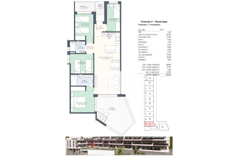 Obra Nueva - Ground floor apartment - Benijofar - Pueblo