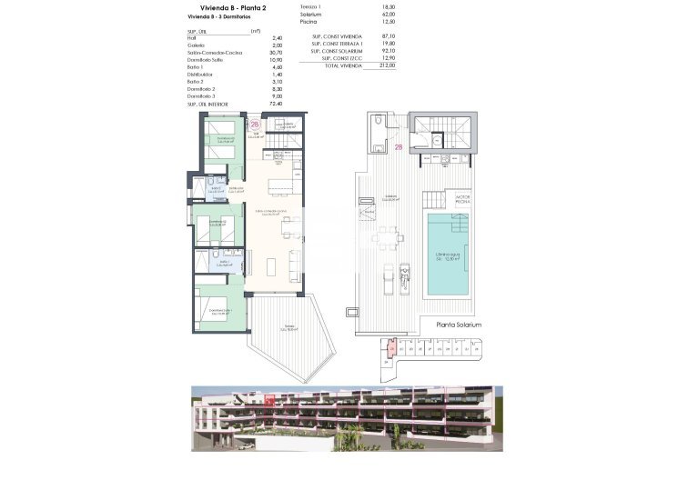 Construction Neuve - Penthouse - Benijofar - Pueblo