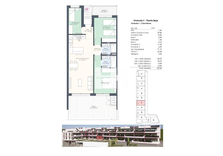 Obra Nueva - Ground floor apartment - Benijofar - Pueblo